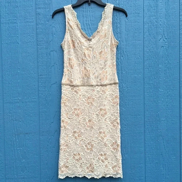 Alexia Admor White Floral Lace Sleeveless Dress Size Small S NWT - Picture 2 of 6